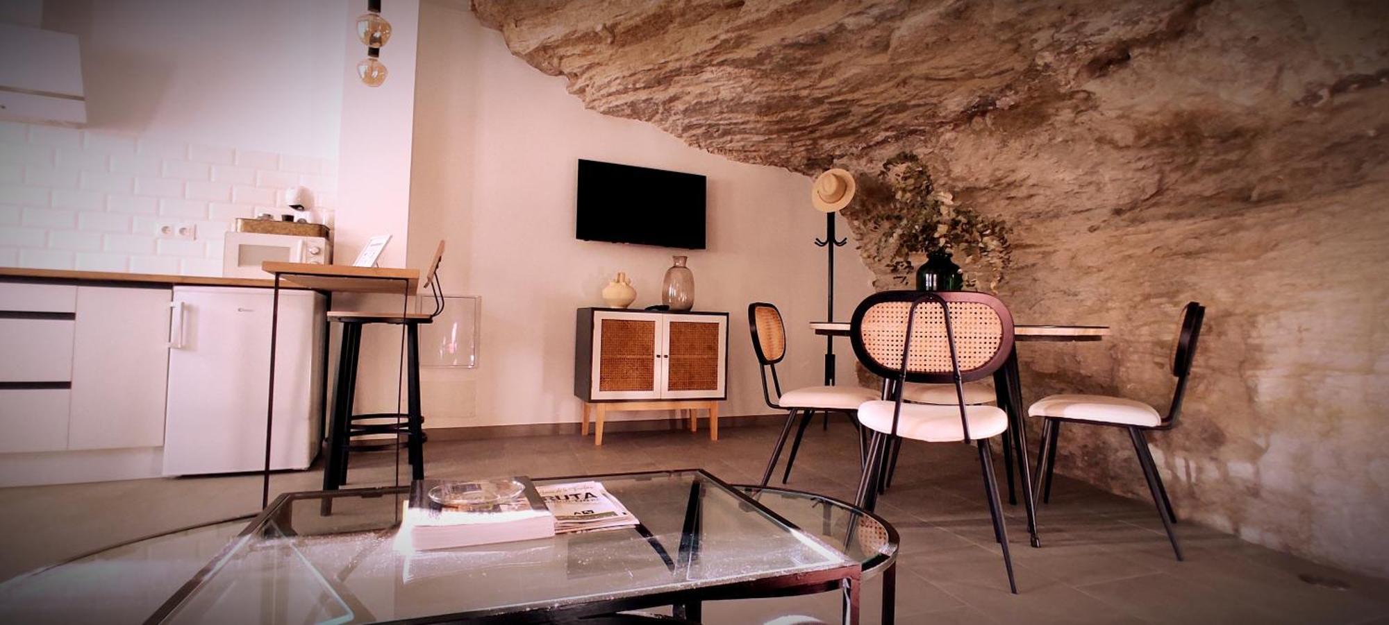 Casa Cueva Las Chicas Del Puente Setenil De Las Bodegas Eksteriør billede