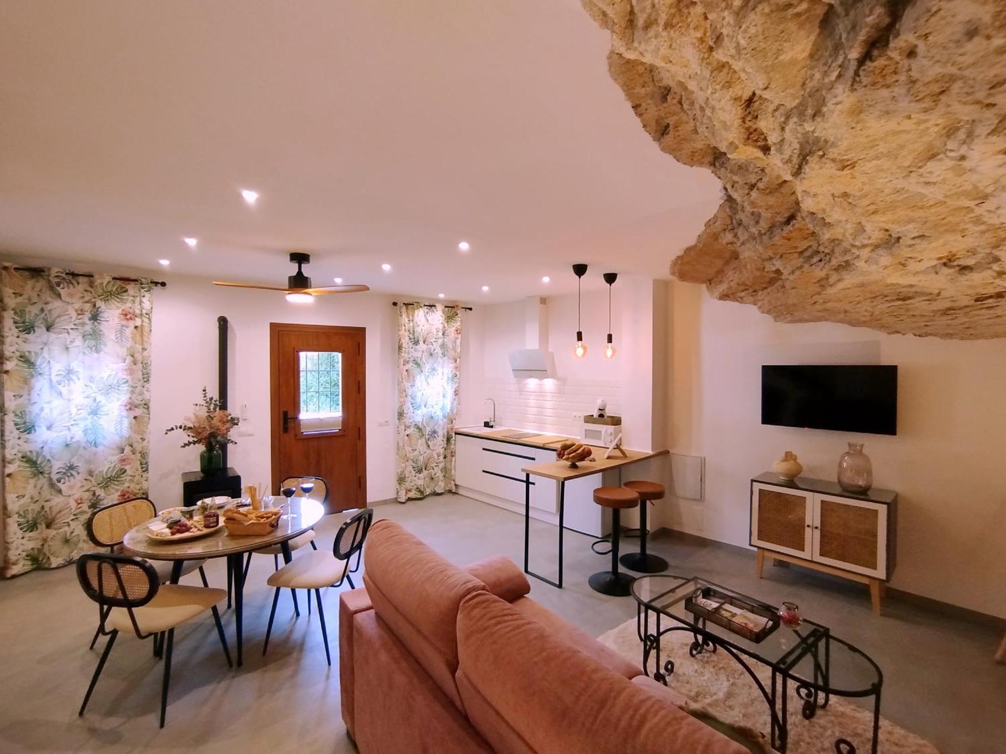 Casa Cueva Las Chicas Del Puente Setenil De Las Bodegas Eksteriør billede